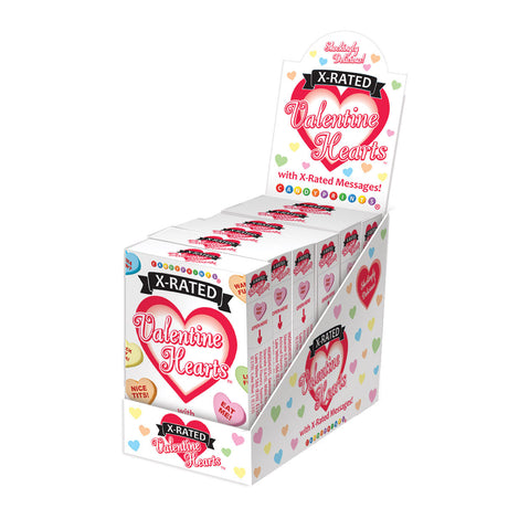 X-Rated Valentine Hearts Candy Boxes 6ct