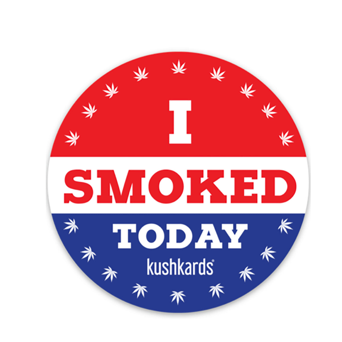 I Smoked Today Stickers 3pk