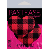 Pastease Plaid Red Hearts