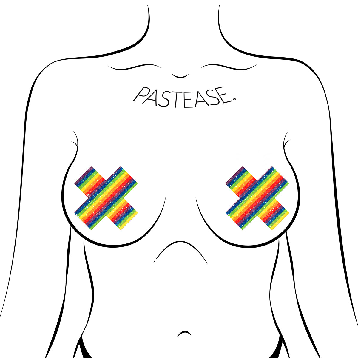 Pastease Rainbow Pride Crosses