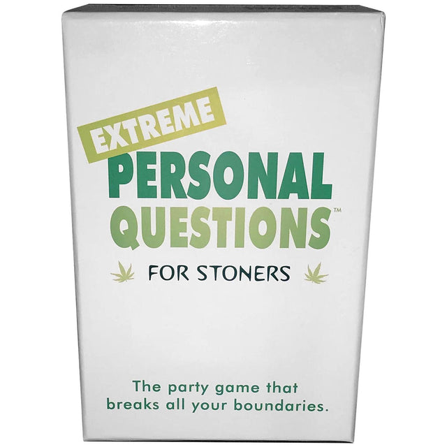 Extreme Personal Questions for Stoners