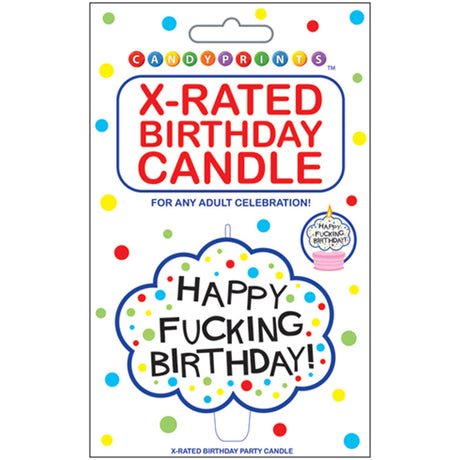 Happy Fucking Birthday! X-Rated Candle