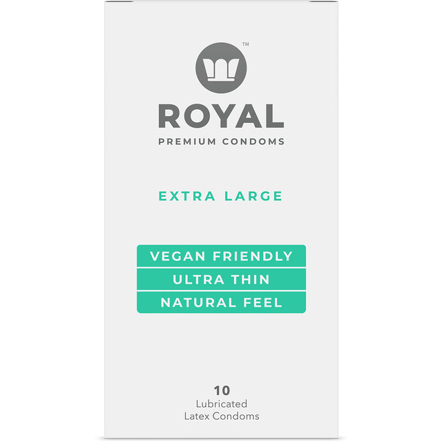 Royal Intimacy XL Vegan Condoms 10pk