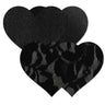 Nippies Basics Black Hearts