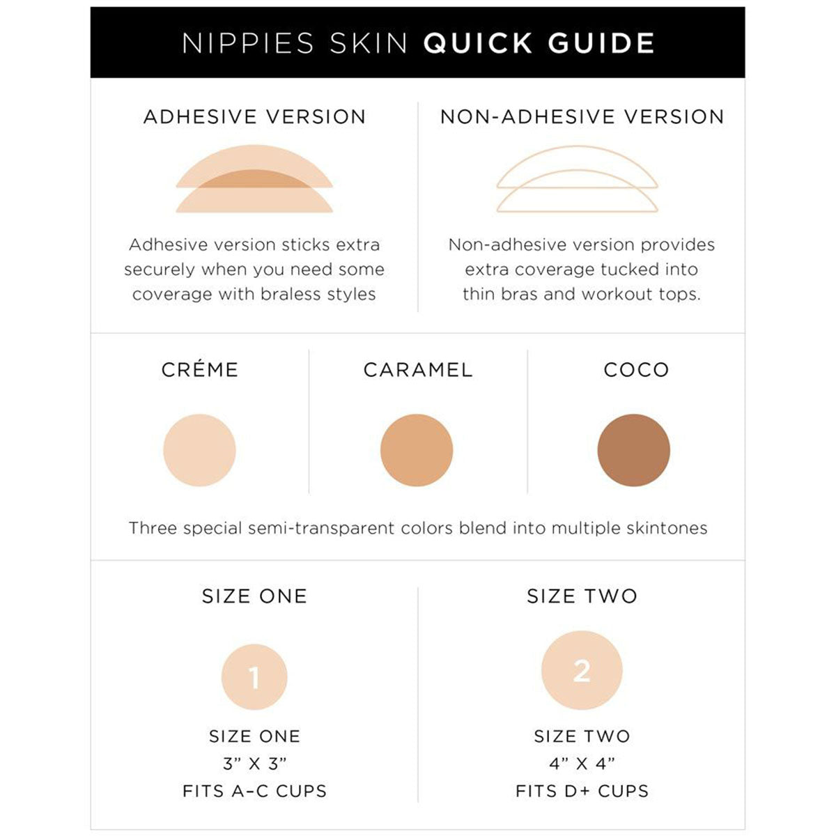 Nippies Skin - Crme - Size 2