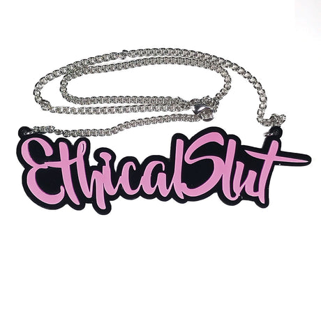 Geeky & Kinky Ethical Slut Necklace