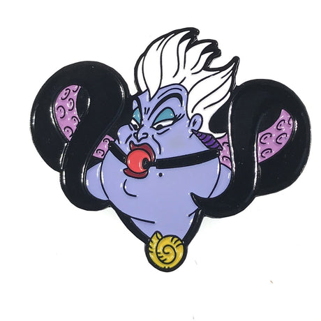 Geeky & Kinky Ursula Gag Pin