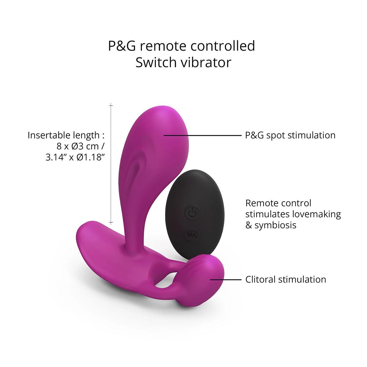 Love to Love Witty G & P-Spot Vibrator