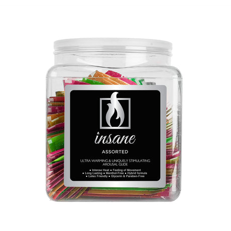 Sensuva Insane Assorted Flavors 100pc Tub