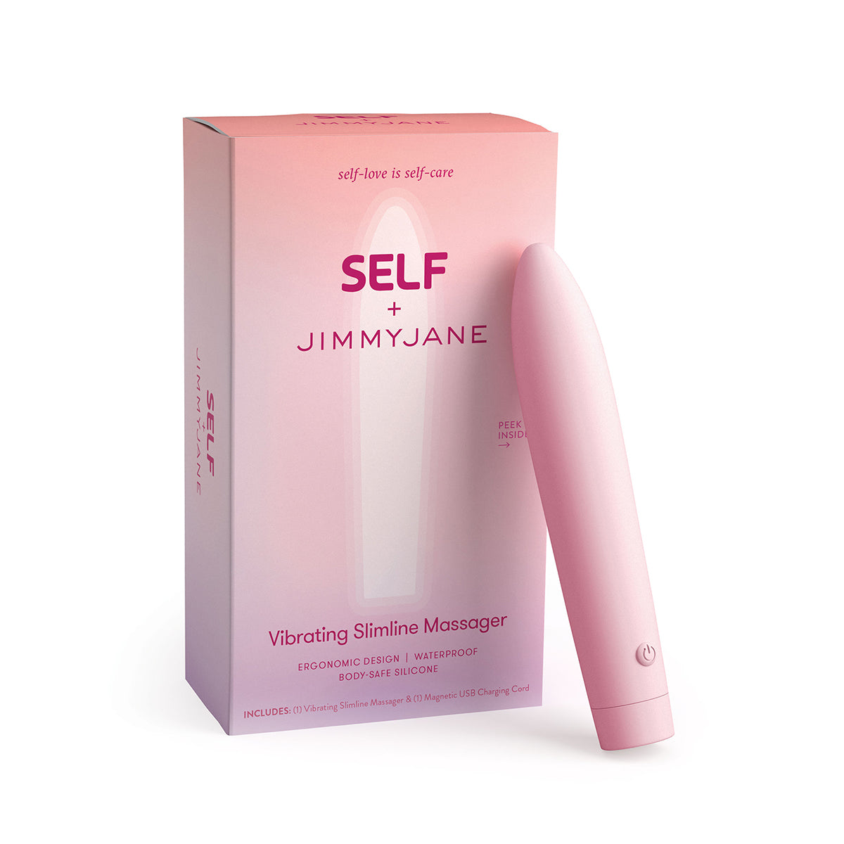 SELF + Jimmyjane Vibrating Slimline Massager