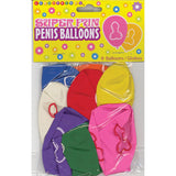 Super Fun Penis Balloons 8ct
