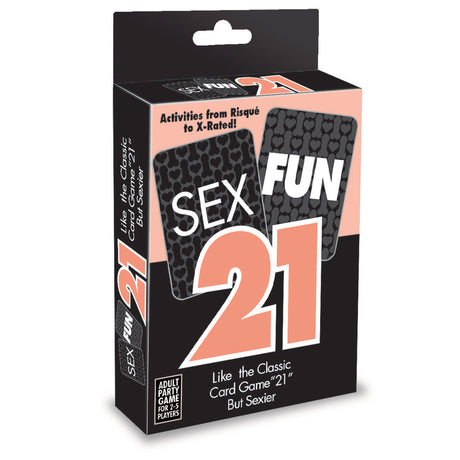 Sex Fun 21 Card Game