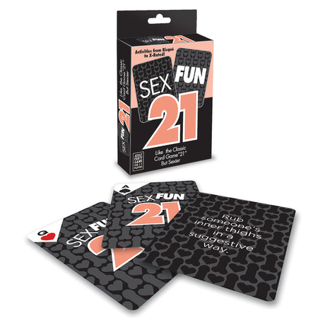 Sex Fun 21 Card Game