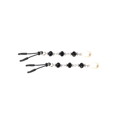 Bijoux de Nip Pearl Black Beads