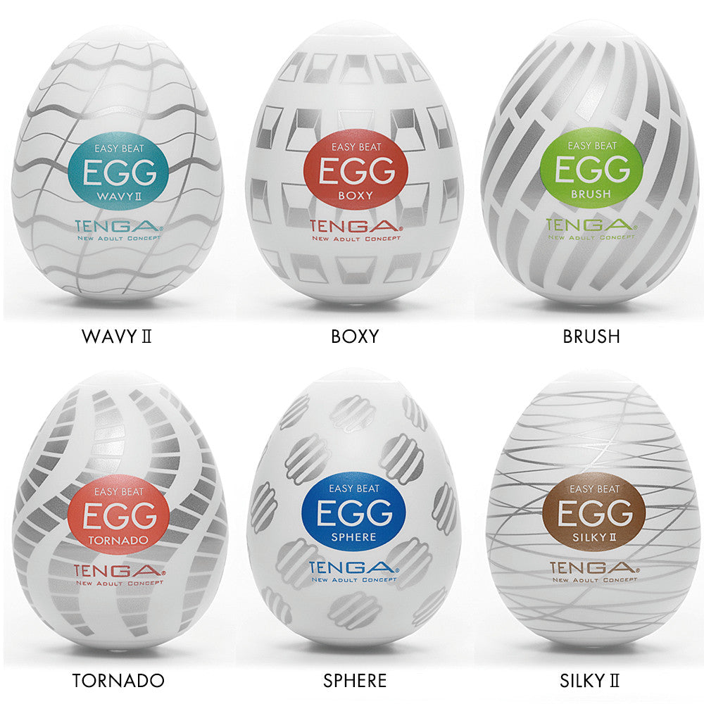 TENGA Easy Beat Egg 6pk