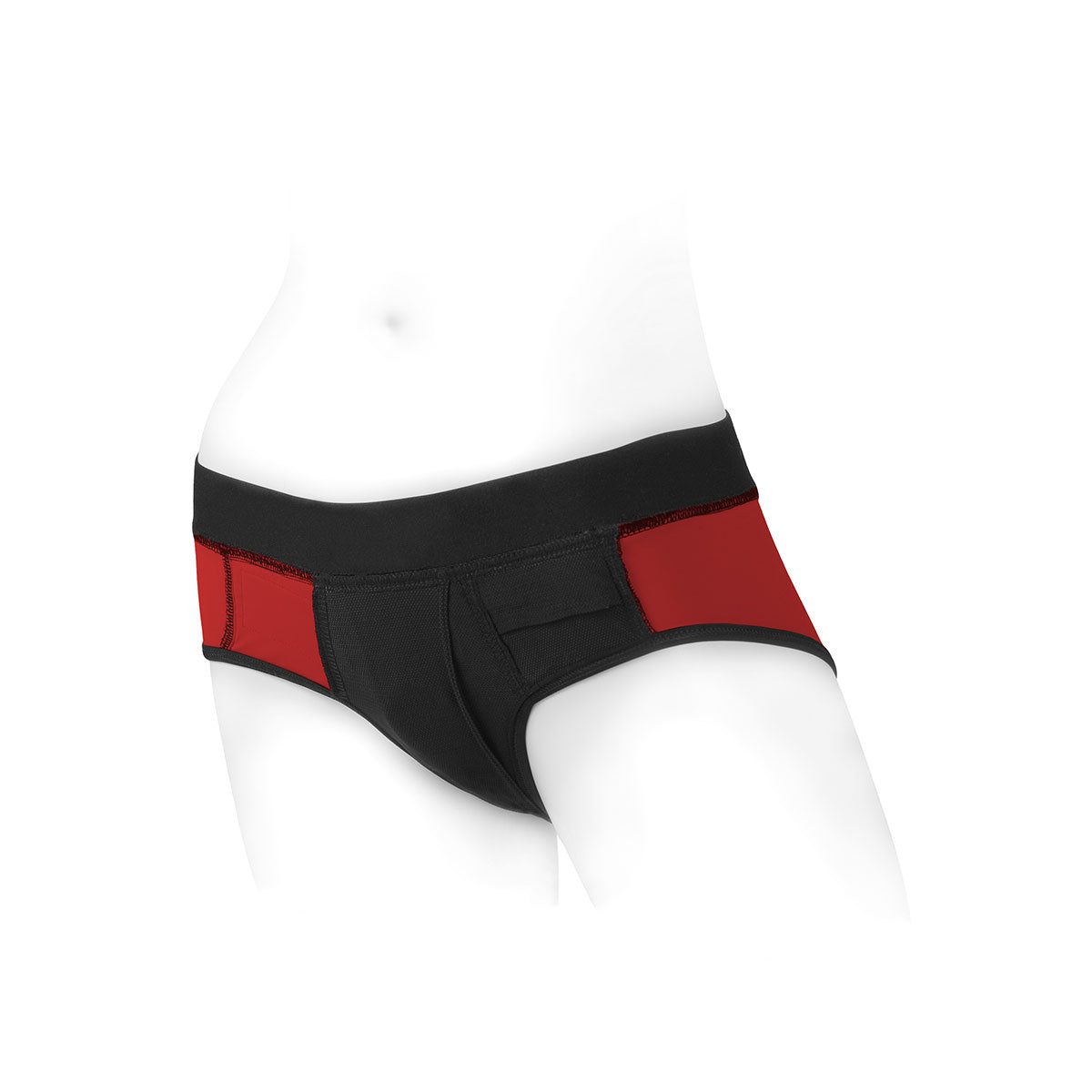 SpareParts Tomboi Harness Red/Black Nylon