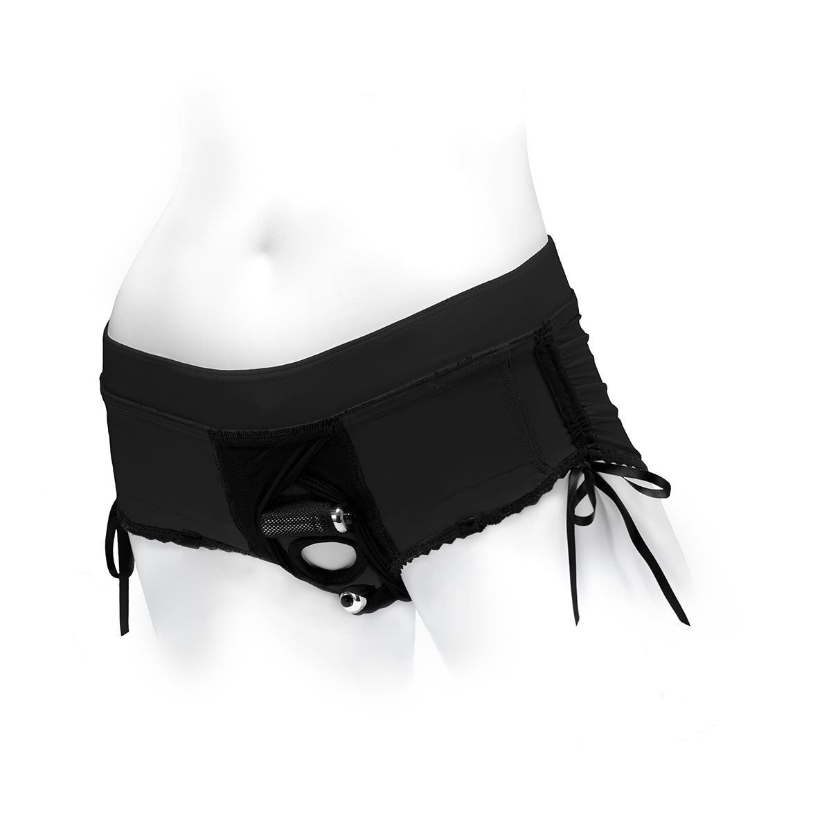 SpareParts Sasha Harness Black/Black Nylon