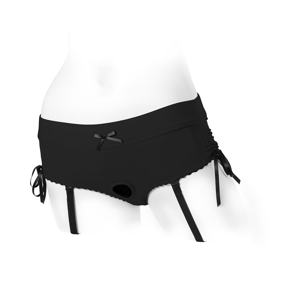 SpareParts Sasha Harness Black/Black Nylon