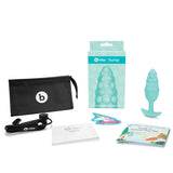 B-Vibe Texture Plug Bump Mint (Small)