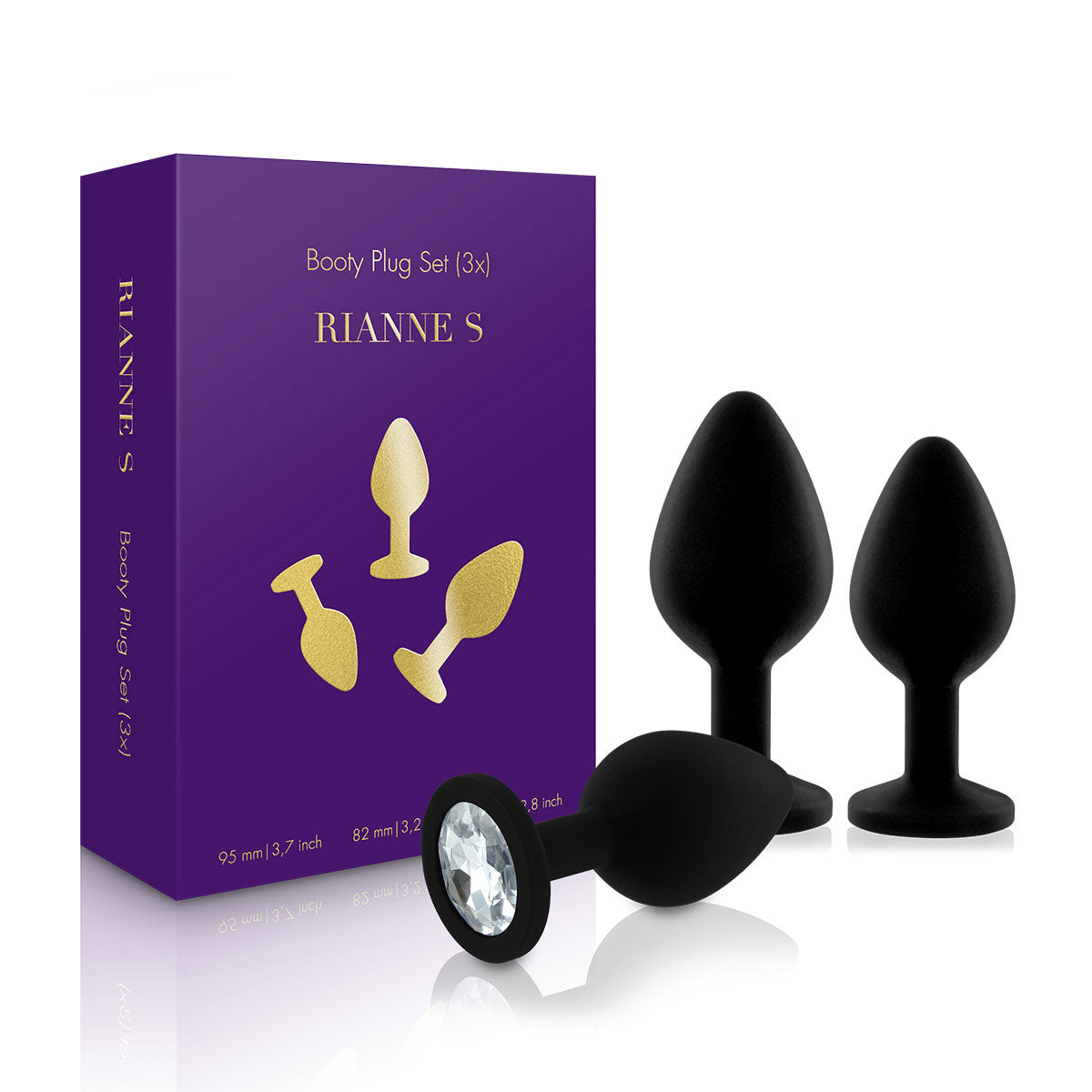 Rianne S Booty Plug Set 3-Pack