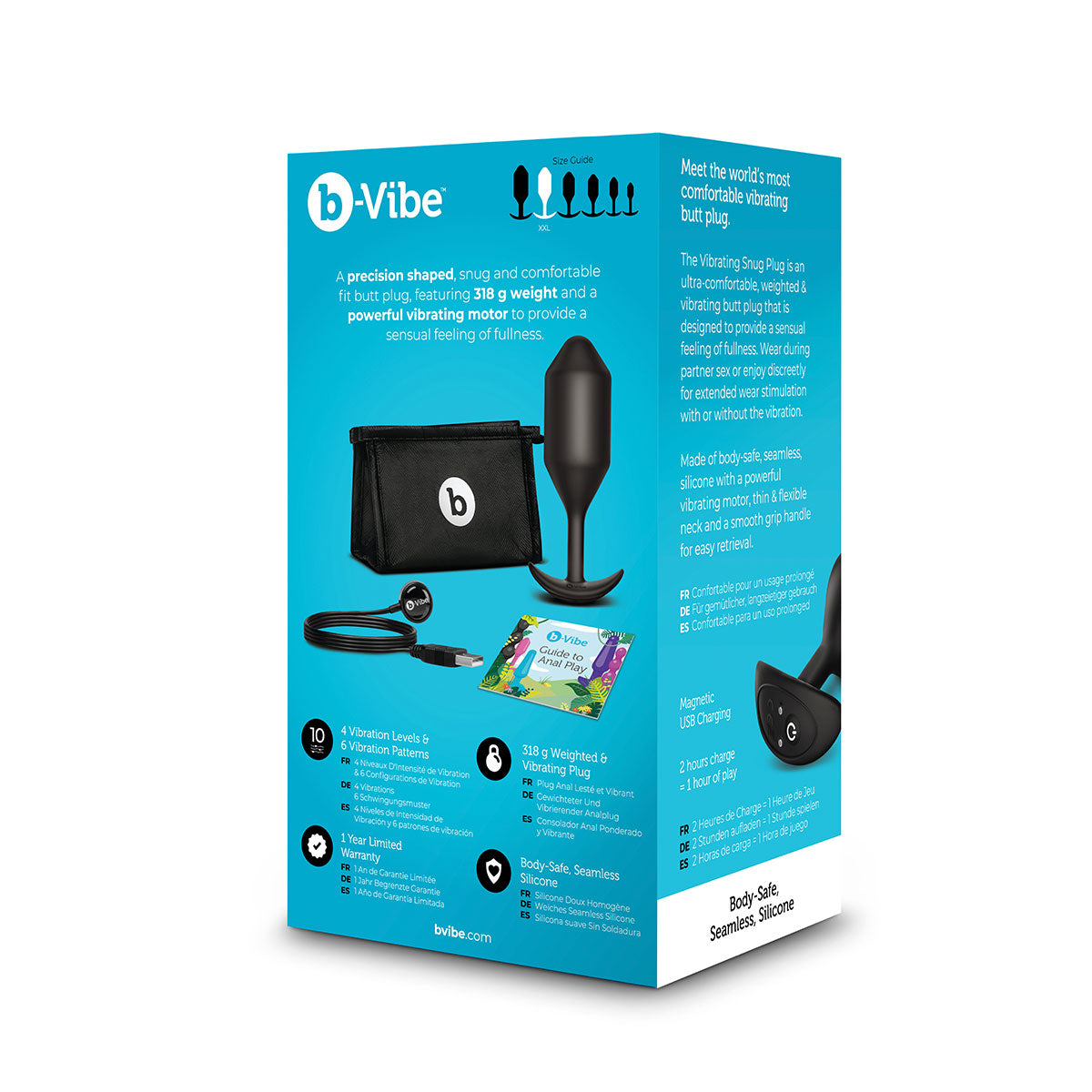 B-Vibe Vibrating Snug Plug 5 (XXL)