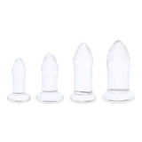 B-Vibe Glass Anal Dilators Set