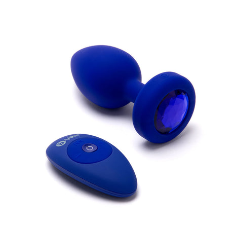 B-Vibe Vibrating Jewel Plug Large/X-Large