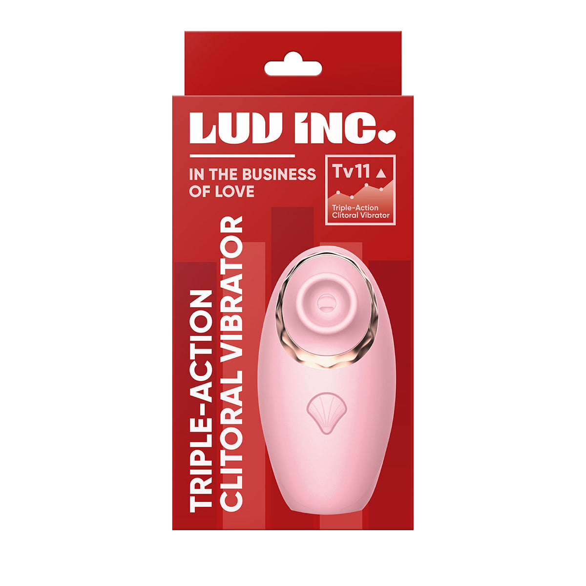 Luv Inc Triple-Action Clitoral Vibrator