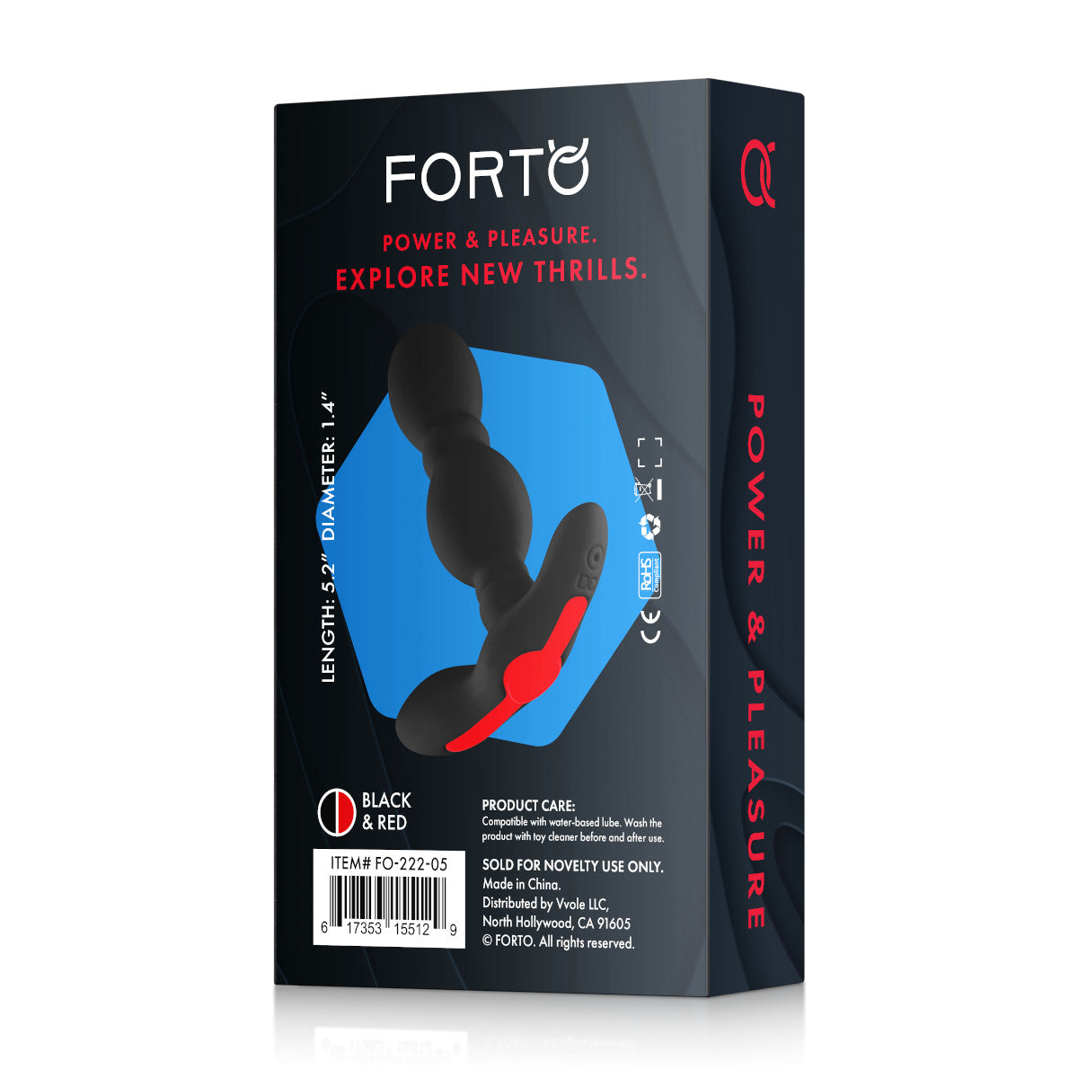 FORTO Vibrating Anal Plug