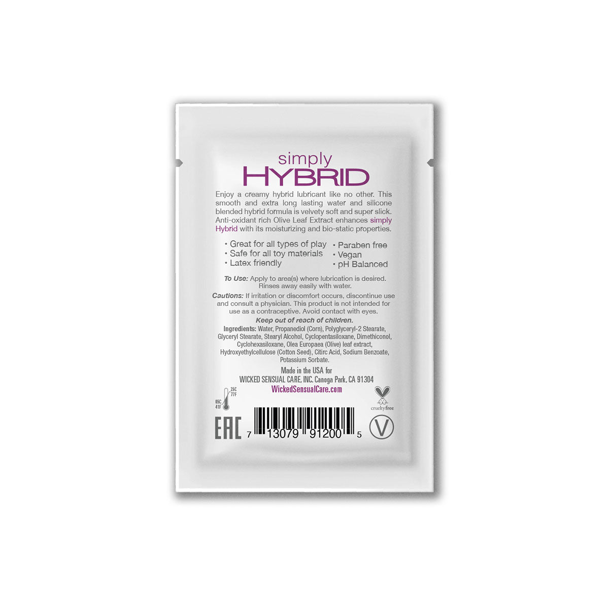 Wicked Simply Hybrid Packettes 144ct