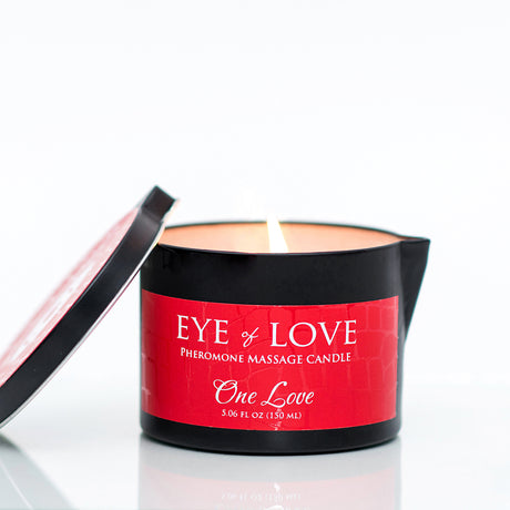 Eye of Love Pheromone Massage Candle 150ml  One Love (F to M)