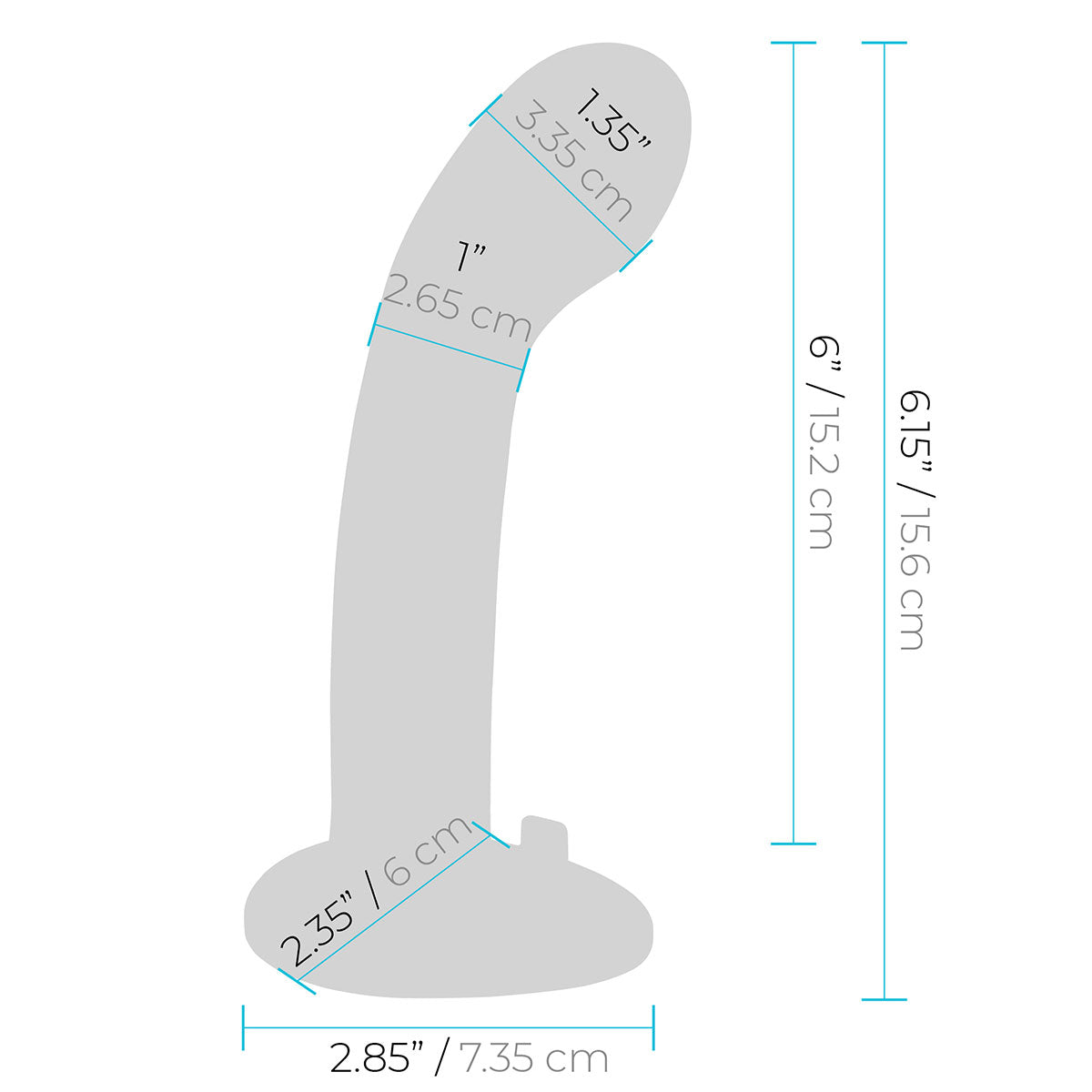 Pegasus 6" P-Spot / G-Spot Peg & Harness Set