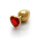 Shots Ouch! Heart Gem Butt Plug Medium