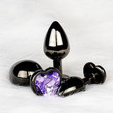 Shots Ouch! Heart Gem Butt Plug Small