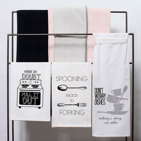 Twisted Wares When in Doubt Pull It Out Flour Towel