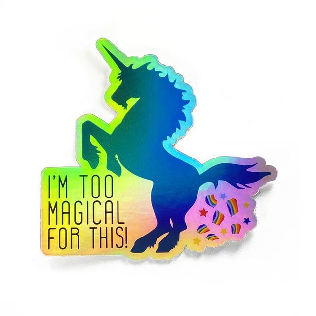 Twisted Wares Too Magical For This Sticker