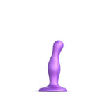 Strap-On-Me Curvy Plug Dil Metallic Purple